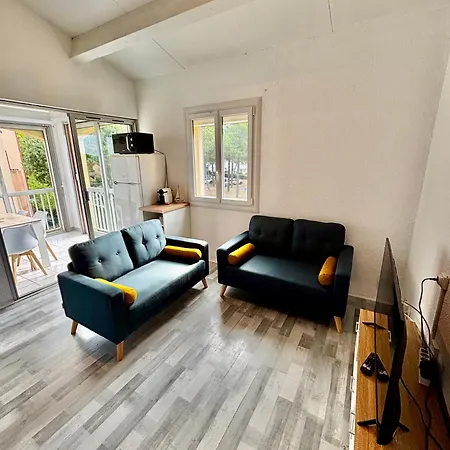 Avec Loggia Et Mezzanine, Bord De Mer, 4 Personnes Apartmán Argelès-sur-Mer