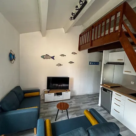 Appartamento Avec Loggia Et Mezzanine, Bord De Mer, 4 Personnes